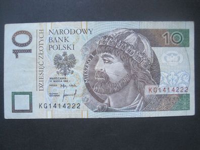 Polen 10 Zlotych 1994 (AB 556)