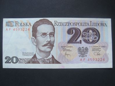 Polen 20 Zlotych 1982 (AB 875)
