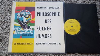 Heinrich Lützeler - Philosophie des Kölner Humors Vinyl LP
