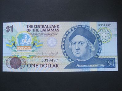 Bahamas 1 Dollar 1992 (AB 209)