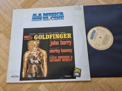 Goldfinger Vinyl LP OST James Bond Spain