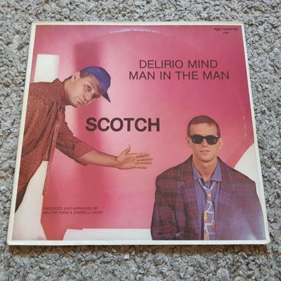 Scotch - Delirio mind 12'' Italo Disco Vinyl Germany