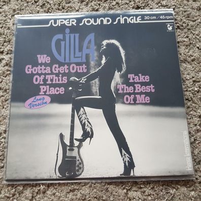Gilla - We gotta get out of this place 12'' Disco Vinyl Germany/ Frank Farian