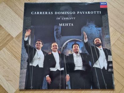 Carreras/ Domingo/ Pavarotti/ Mehta in concert Vinyl LP Germany