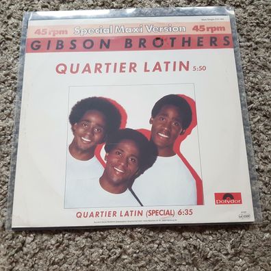 Gibson Brothers - Quartier latin 12'' Disco Vinyl Germany