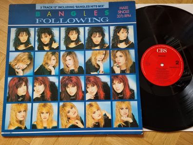 The Bangles - Following/ Hits Mix/ Megamix 12'' Disco Vinyl Holland