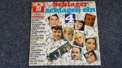 Schlager schlagen ein 4 Vinyl LP [France Gall/ Small Faces/ Herman's Hermits]