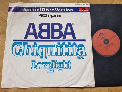 Abba - Chiquitita 12'' Disco Vinyl Germany