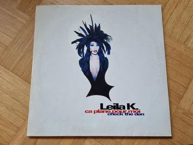 Leila K. - Ca plane pour moi/ Check the dan 12'' Disco Vinyl Germany