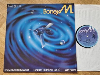 Boney M. - Somewhere in the world/ Exodus 12'' Disco Vinyl Germany