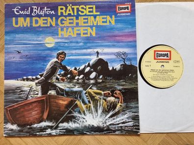 Enid Blyton - Rätsel um den geheimen Hafen Hörspiel Vinyl LP