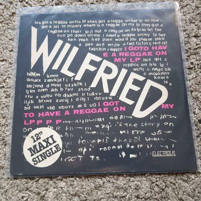 Wilfried - I've got to have a reggae on my LP 12'' Disco Vinyl Germany