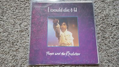 Prince - I would die 4 U/ Another lonely Christmas 12'' Disco Vinyl Germany