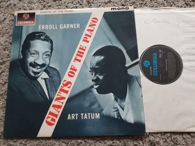 Erroll Garner & Art Tatum - Giants of the piano UK Vinyl LP