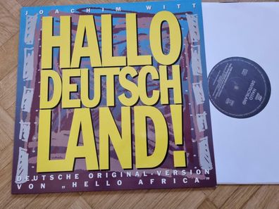Joachim Witt - Hallo Deutschland! 12'' Vinyl/ CV Dr. Alban - Hello Africa!