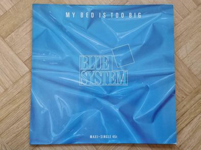 Blue System - My bed is too big 12'' Disco Vinyl Germany/ Dieter Bohlen