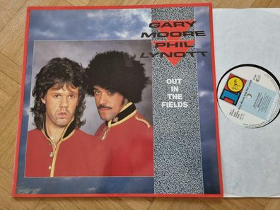Gary Moore/ Phil Lynott - Out in the fields 12'' Disco Vinyl Germany