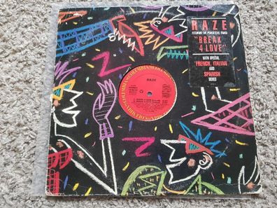 Raze - Break 4 love US 12'' Disco Vinyl SUNG IN FRENCH/ Italian/ Spanish