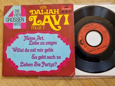 Daliah Lavi - Die vier grossen Hits Folge 2 7'' Vinyl Germany
