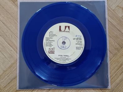 Electric Light Orchestra - Livin' thing 7'' UK BLUE VINYL