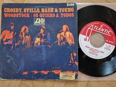 Crosby, Stills, Nash & Young - Woodstock 7'' Vinyl Spain