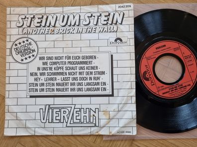 Vierzehn - Stein um Stein 7'' Vinyl/ CV Pink Floyd - Another brick in the wall