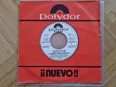 Zucchero Sugar Fornaciari - Diavolo in me 7'' Vinyl Spain PROMO