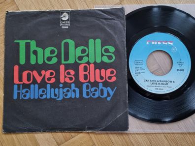 The Dells - Love is blue 7'' Vinyl Germany