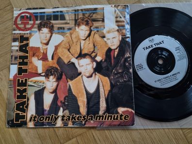 Take That - It only takes a minute 7'' Vinyl UK