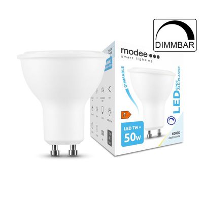 7 W Dimmbare LED GU10 Leuchtmittel Leuchte LED Spot Einbauleuchte 110° 550 Lumen ...