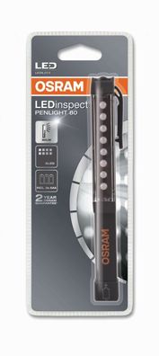 Osram LED Taschenlampe, Werkstatt, Inspektionlampe, 250LX LEDinspect, Penlight 80