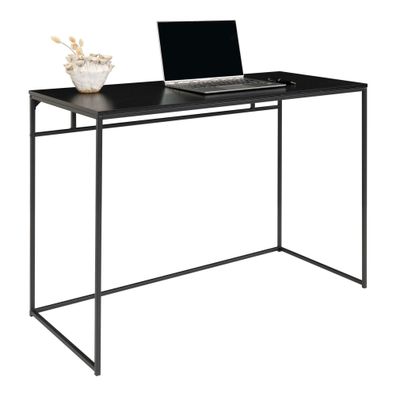 Moderner Schreibtisch / Konsole LEVEN schwarz ca. L100cm