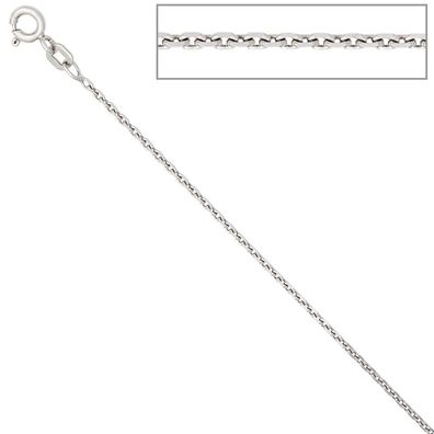 Ankerkette 925 Silber 1,5 mm 50 cm Halskette Kette Silberkette Federring