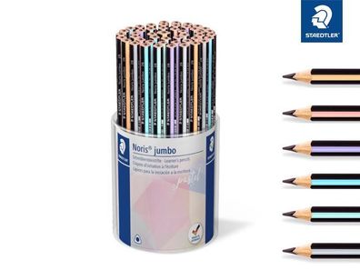 Staedtler Bleistift Noris Jumbo Pastell FSC 100% 48 Stück