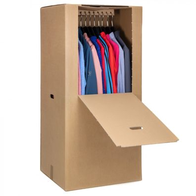 35 Kleiderbox Kleiderkarton Kleiderschachtel Box für Kleidung