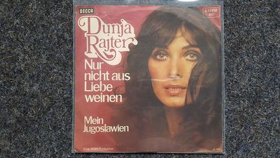 Dunja Rajter - Nur nicht aus Liebe weinen 7'' Single [Zarah Leander Cover