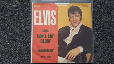 Elvis Presley - Don't cry daddy/ Rubberneckin' UK 7'' Single