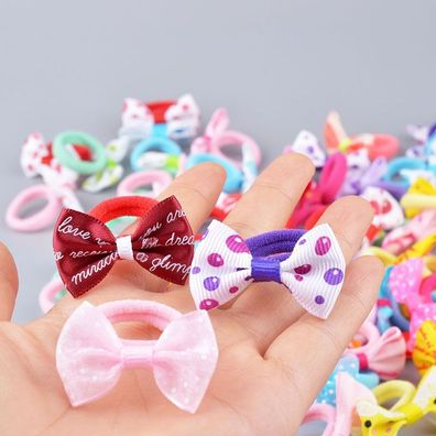 Süßes Muster, Bogen Design elastische Haar Gummibänder für Kinder