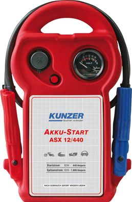 Kunzer AKKU-Start, tragbar, 12V 1.170/440A ASX12/440