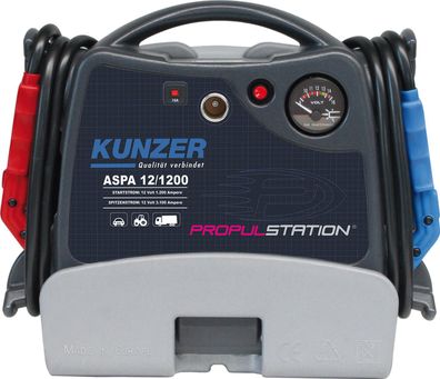 Kunzer AKKU-Start 12V AC/ DC, Propulstation 1200CA ASPA12/1200