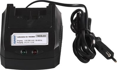 Kunzer Ladestation 18V zu 7ASS03, 7AWS125, 7AFS01, 7ASBM38 und 7AST01 7ASSL03