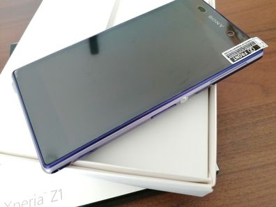 Sony Xperia Z1 16GB Lila / violett / generalüberholt / simlockfrei / mit Folie