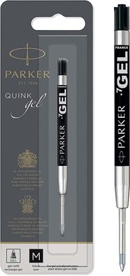Parker Gelstifteminen | mittlere Schreibspitze (0,7 mm) | schwarze QUINK Tinte | ...