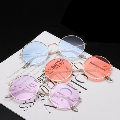Retro-Stil Designer getönte Linse Sonnenbrille