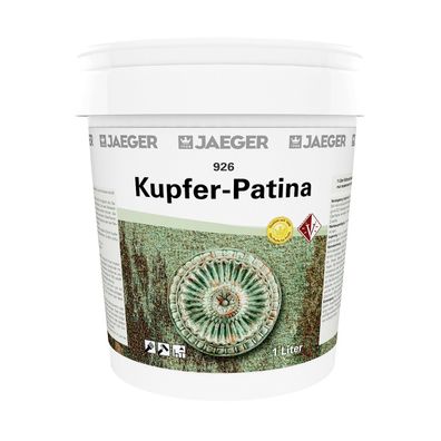 Jaeger 926 Kupfer-Patina 1 Liter kupfer + 0,5 Liter Kupfer-Patina Aktivator