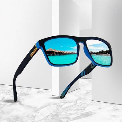 Polarisierte Männer klassisches Design Spiegel Mode quadratische Mode Kerl