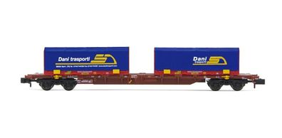 Arnold HN6586 FS 4-achs. Containerwagen Sgnss 1:160 Spur N Neu