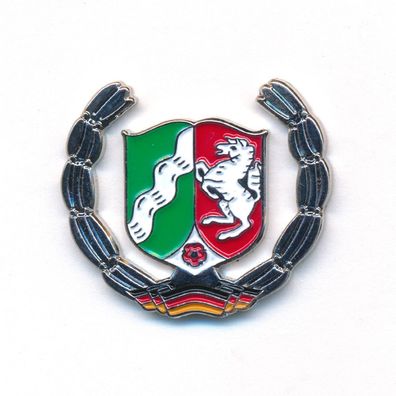 NRW Wappen Deutschland Symbol Flagge Metall Button Badge Pin Anstecker 0792