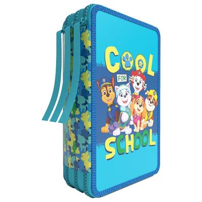 Paw Patrol 3-Fach Federtasche Cool for school triple pencil case 20x7x16cm