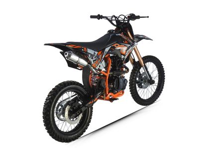KXD 613 E + K Starter 150cc 19/16" 4T Dirtbike Crossbike Pocketbike Orange